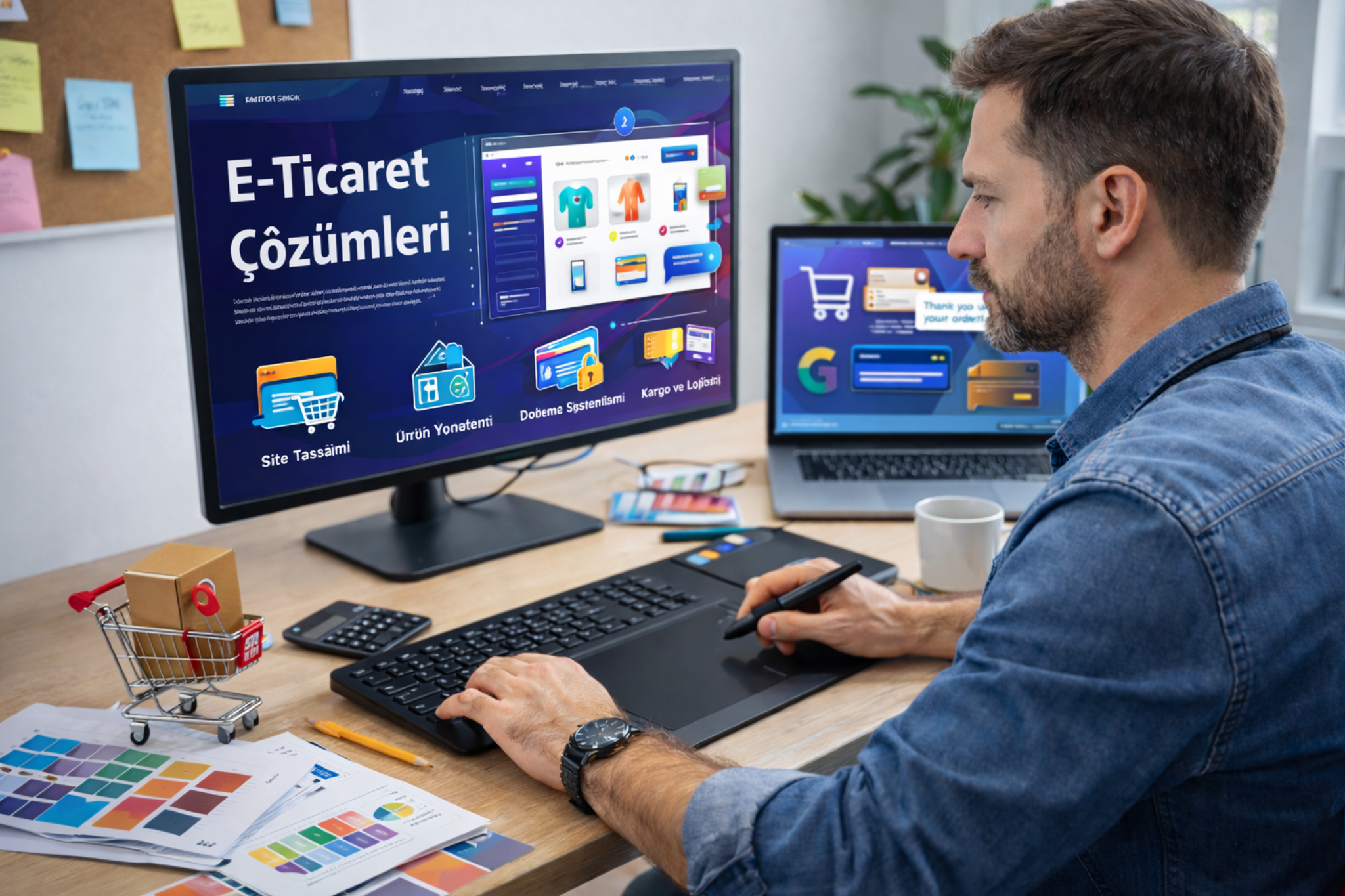 E-Ticaret çözümleri görseli