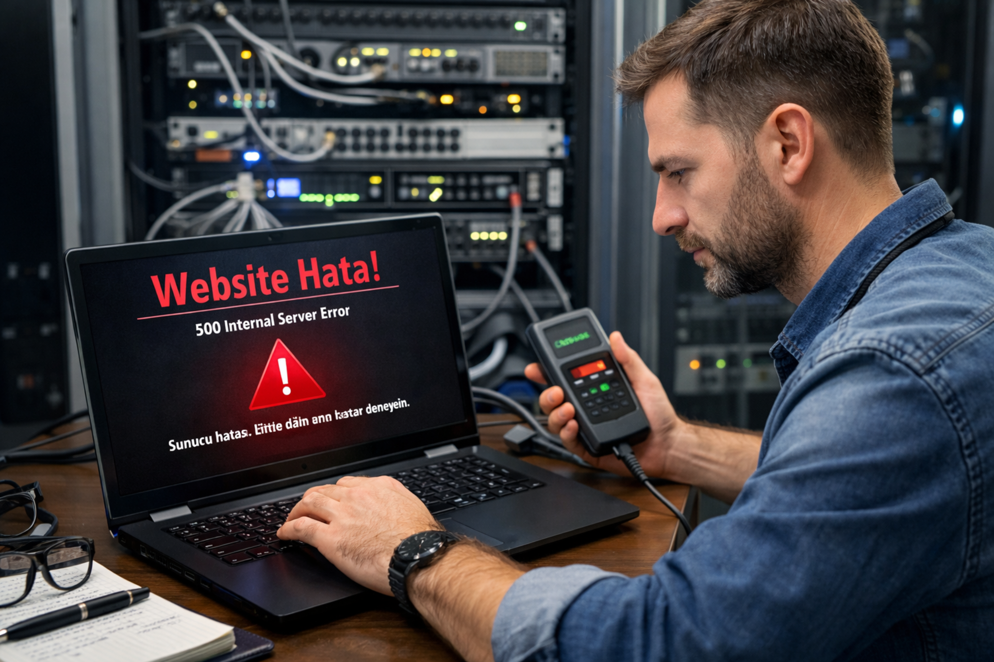 Website hata giderme hizmeti görseli