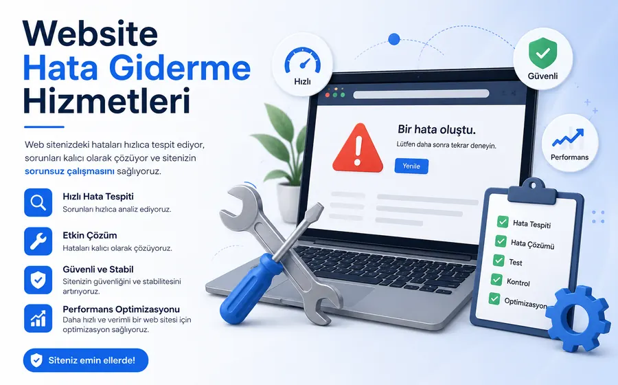 Website Hata Giderme